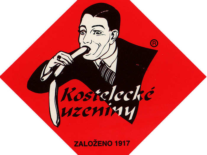 Kostelecké uzeniny is a popular Czech sausage company that has been around since 1917. It