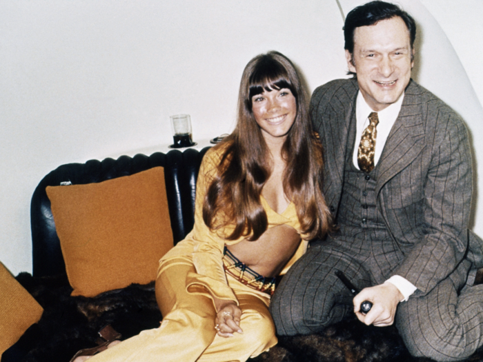 It was also where Hefner and his then-girlfriend, Barbi Benton, would spend time together. The two took trips to destinations like Germany, London, and Monte Carlo while she was filming, and to places like Spain, Kenya, and Italy when vacationing with friends.