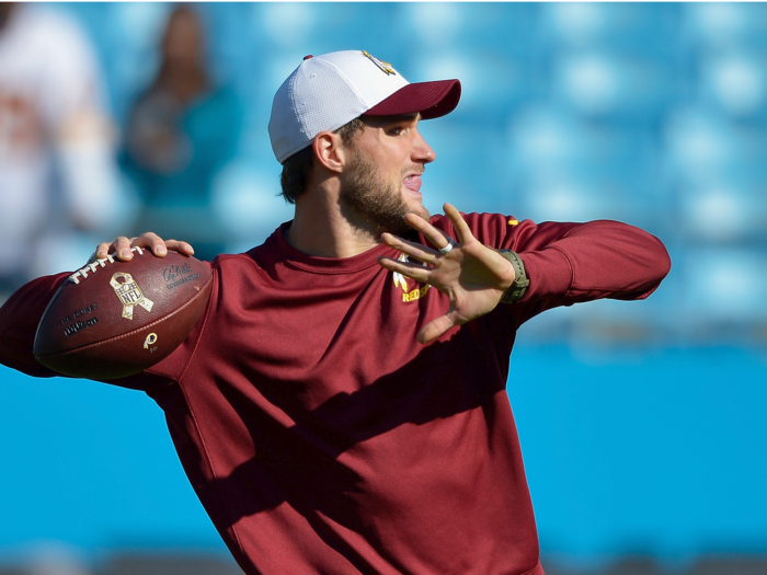 16. Kirk Cousins, Washington Redskins