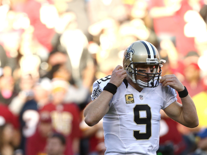 4. Drew Brees, New Orleans Saints