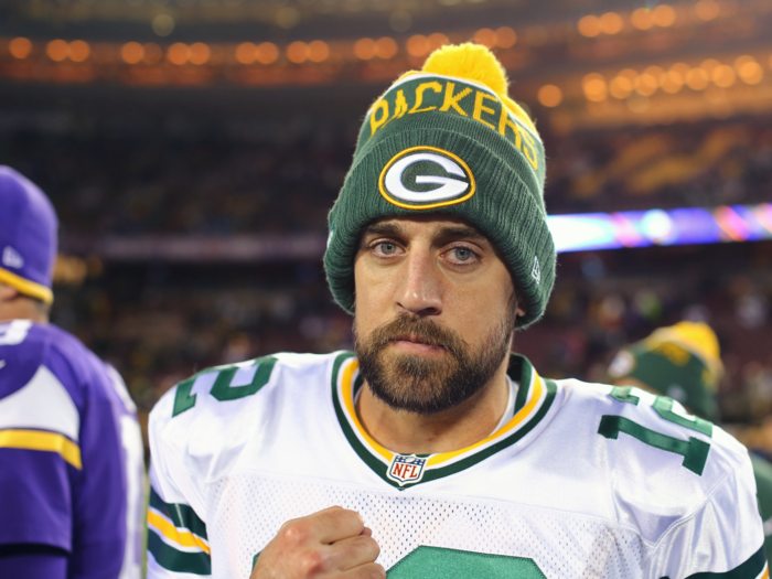 2. Aaron Rodgers, Green Bay Packers