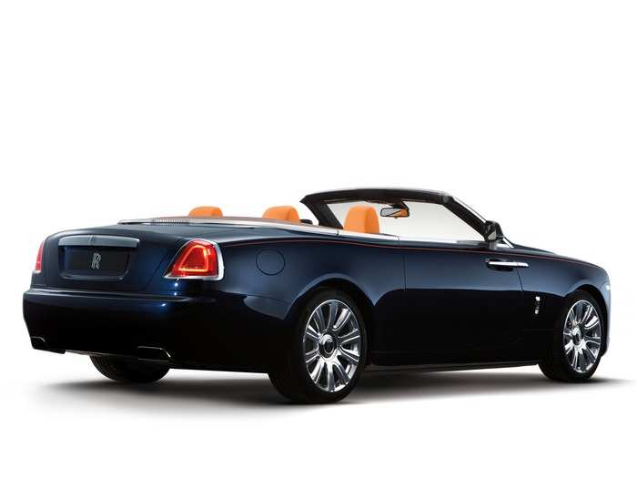 ... the less-powerful, but equally attractive Dawn convertible.