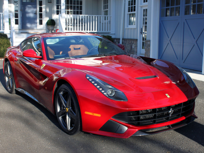 The Ferrari F12 Berlinetta is 100% pure Italian V12 supercar with a GT body.