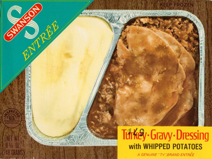 6. Thanksgiving leftovers inspired the first-ever TV dinner.