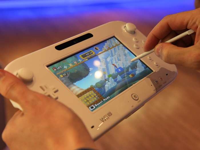 Second, it means that you can actually play many Wii U games on the smaller screen by itself, no TV required. It