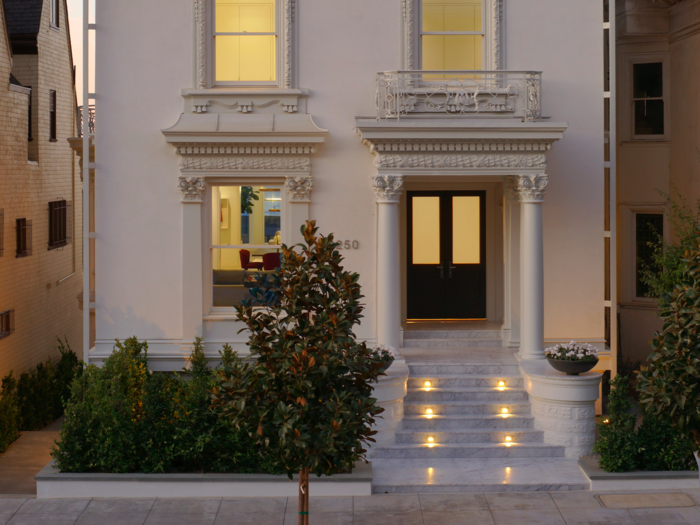 The building was originally built in 1901 for wealthy fish-packing mogul James Madison (no, not the president). Its outdoor facade was completely restored to its original Beaux-Arts beauty.