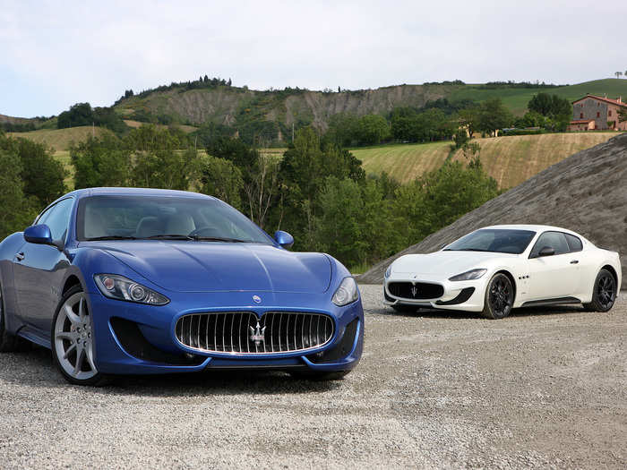 7.Maserati GranTurismo: Even though the GranTurismo has been on sale for nearly a decade now, the GT