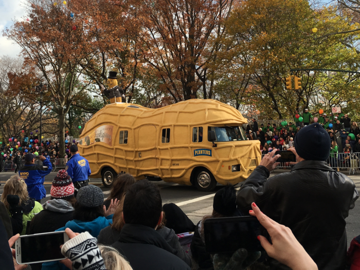 The Peanuts mobile was a big hit.