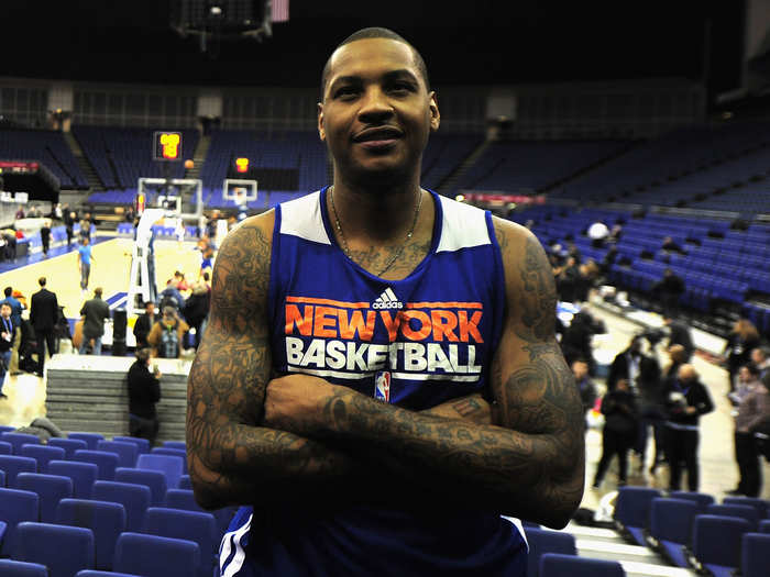 NOW: Carmelo Anthony