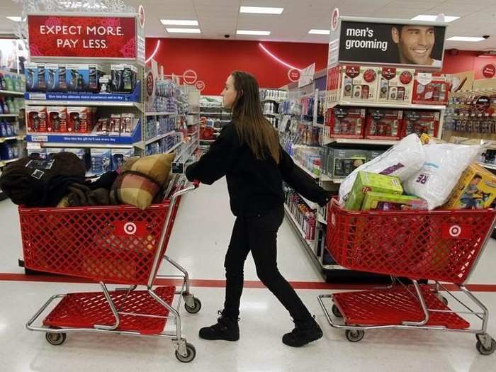 Target is giving customers 15% off every order.