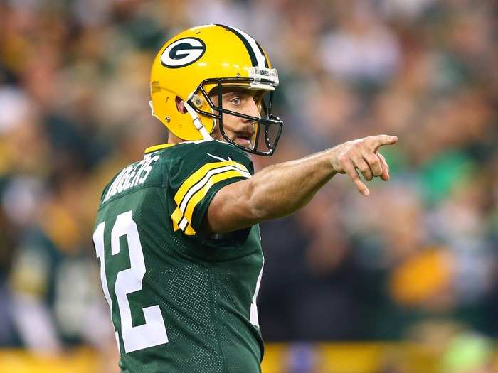 Now check out how competitive Aaron Rodgers can be.