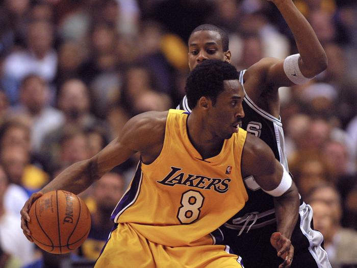 From 2000 to 2002, the Lakers were unstoppable. Bryant played a big part in that.