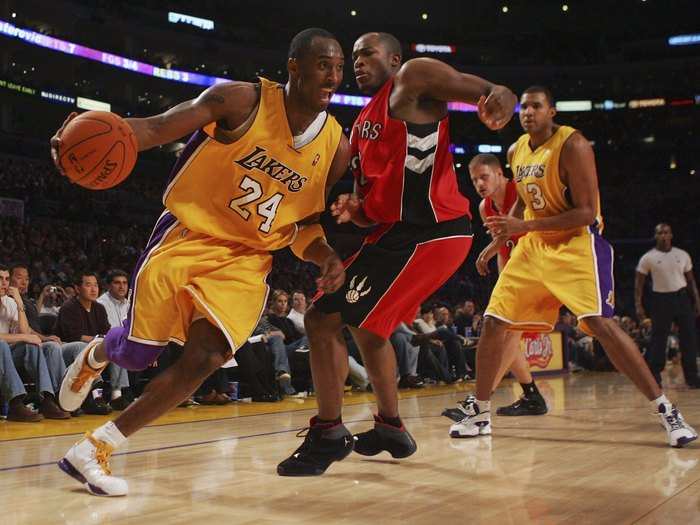 In a 2006 game against the Toronto Raptors, Bryant scored a career-high 81 points, second in history only to Wilt Chamberlin