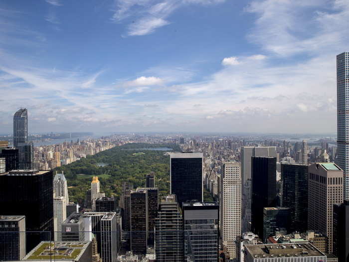 17. 432 Park Avenue (pictured on the far right) — New York, New York (1,396 feet)