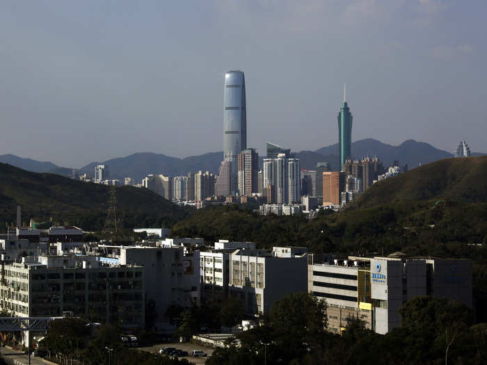 13. KK100, or Kingkey 100 — Shenzhen, China (1,449 feet)