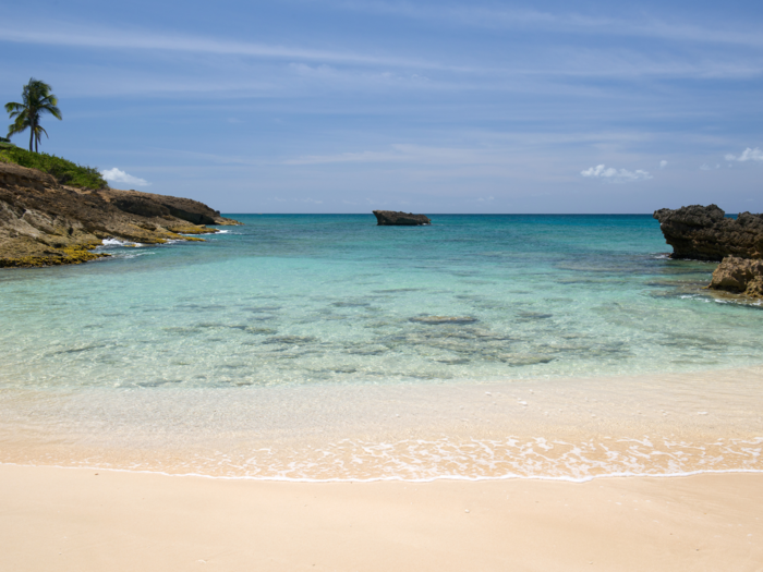 SHOAL BAY VILLAGE, ANGUILLA: Anguilla has become the new "it" vacation spot for Wall Streeters. Its picture-perfect white-sand beaches are a large part of the country