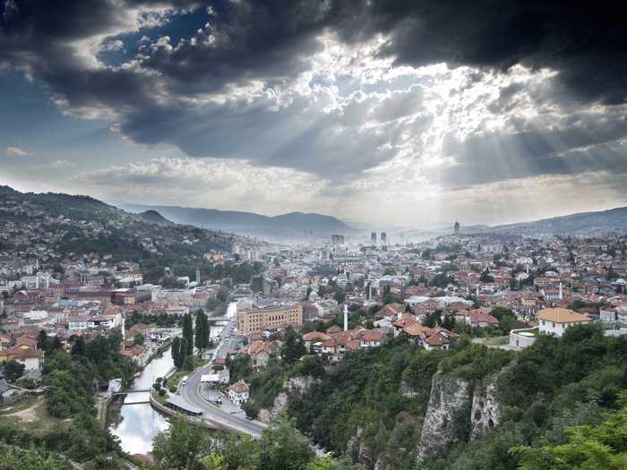 SARAJEVO, BOSNIA AND HERZEGOVINA: Named one of the best value destinations for 2016 by Lonely Planet, Bosnia and Herzegovina is one of Europe