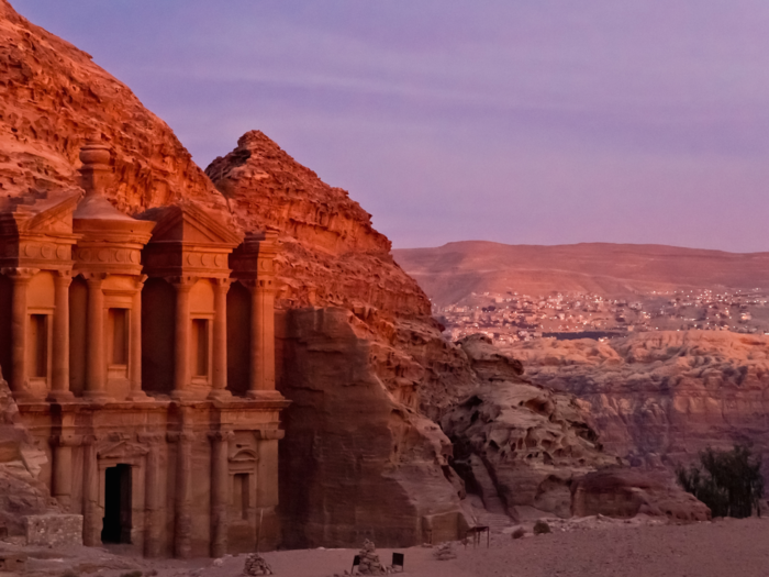 PETRA, JORDAN: The half-built city of Petra is one of Jordan