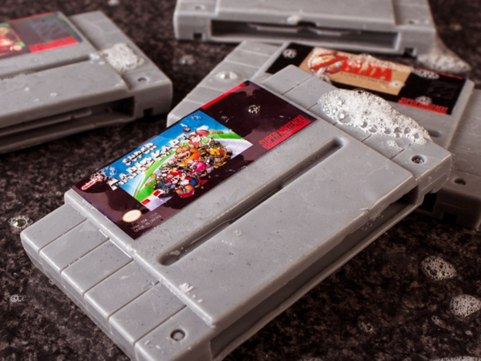 This Nintendo cartridge soap makes for the perfect stocking filler