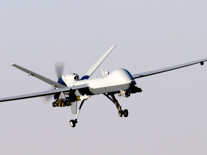 The RAF also uses the American-made MQ-9 Predator drones. These unmanned aircraft can remain in the air for hours, providing surveillance without risking the life of a pilot.