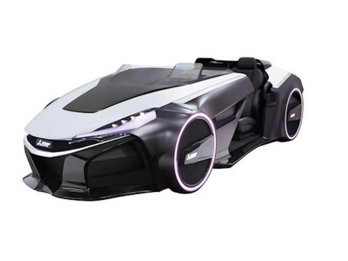 Mitsubishi released an electric, driverless concept car that looks like the Batmobile. Look out for it in 2020.