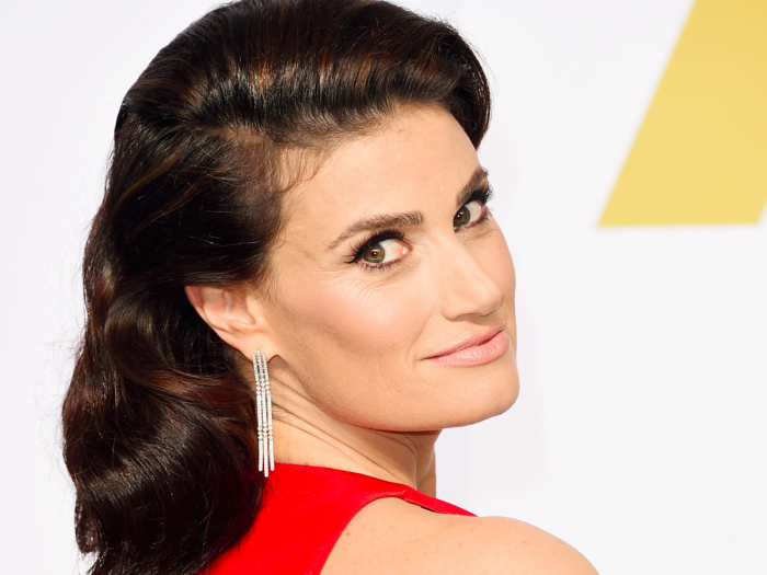 Idina Menzel gave Queen Elsa her powerhouse voice in "Let It Go."