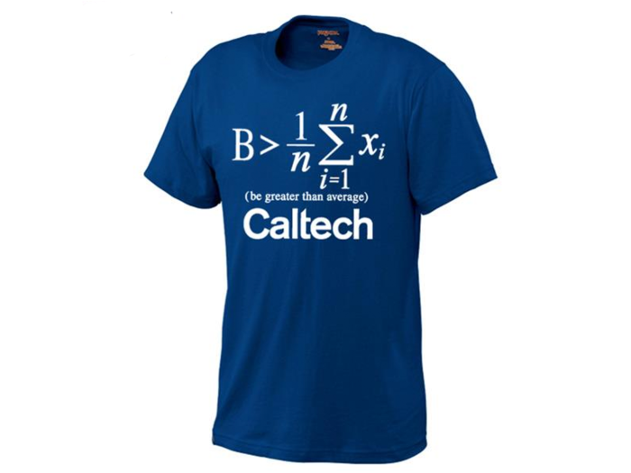 The classic — and secretly beloved — math-joke T-shirt.