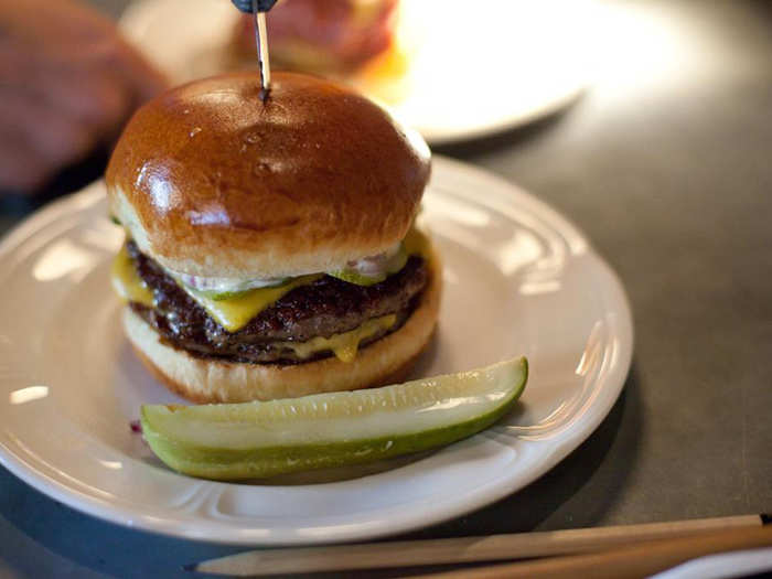 ILLINOIS: Cooked medium, the burger at Au Cheval is made single or double, with high-quality beef and a toasty locally made bun. The Chicago diner also has 30 international draft beers on its menu. Au Cheval