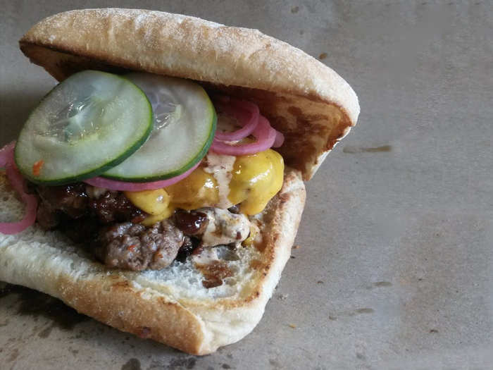 MISSISSIPPI: The Neon Pig Cafe, in Tupelo, won the title of best burger in the nation from Thrillist for its famous smash burger — a concoction of five different cuts of meat ground together and served on a ciabatta roll with bacon bits, cheddar, pickles, pickled onion, hoisin sauce, and house-special "comeback" sauce.
