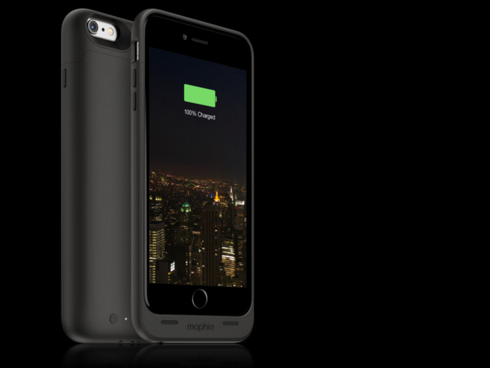 Mophie makes the best cases that also beef up your battery