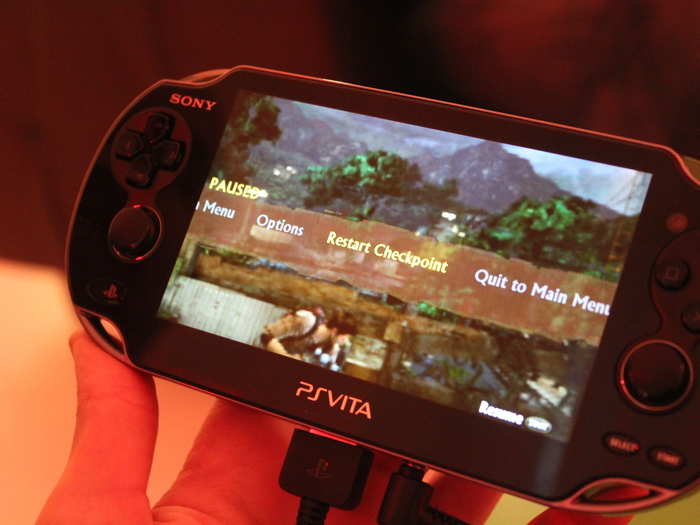 Sony PlayStation Vita is a PlayStation 4 gamer