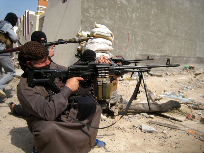 In short: There was an almost never-ending supply of guns and explosives available to insurgents during the Iraq War.