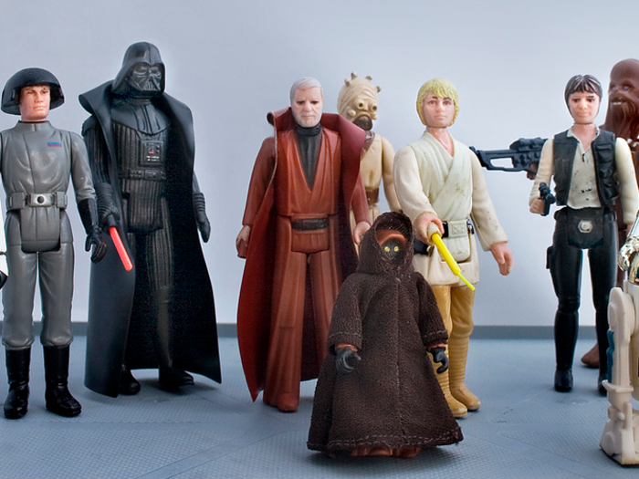 In 1978, more than 40 million "Star Wars" figures flew off the shelves for gross sales of more than $100 million.