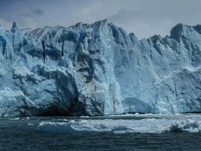 Up close and personal with 240 foot walls of ice on Lago Argentino