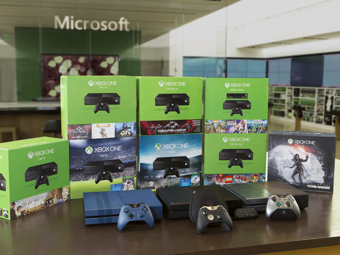 9. There’s a variety of console bundles to choose from