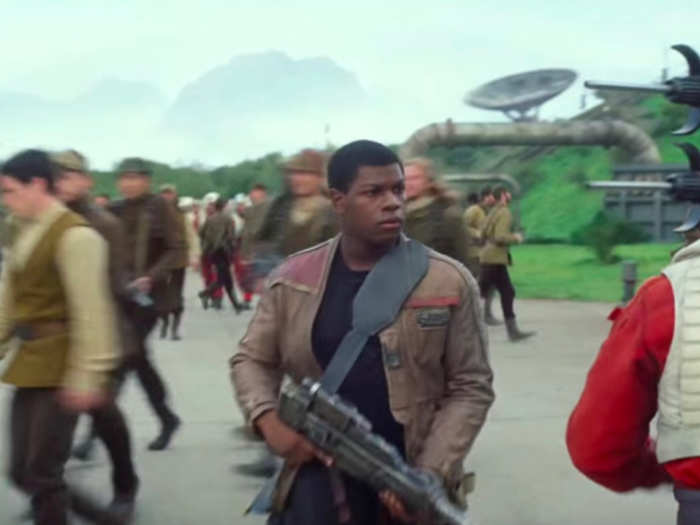 Boyega is getting much more visible in Hollywood as one of the leads in "Star Wars: The Force Awakens. He plays Finn, a former Stormtrooper-turned-apparent rebel. After clips appeared with Finn wielding Anakin