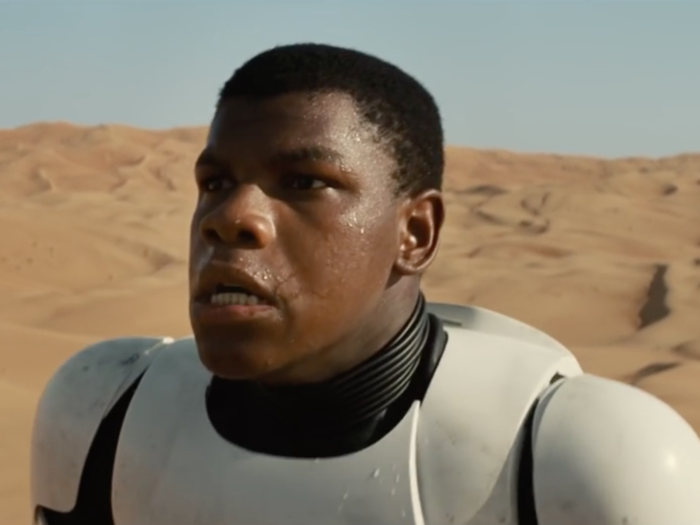 But not everyone was excited about Boyega