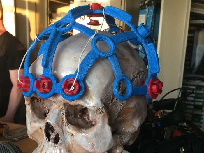 In the future, the company plans to make a version of the headset that can send electricity into the brain as well as out of it, a technology known as transcranial direct current stimulation (tDCS)...