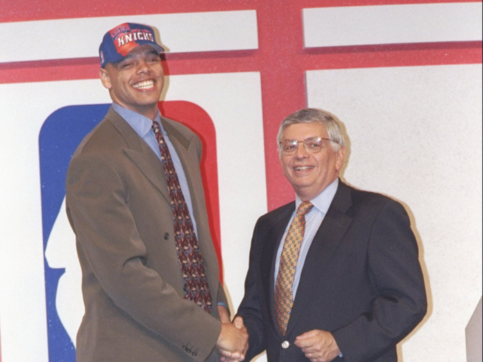 The Knicks took John Thomas with the 25th pick.