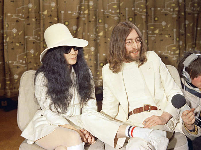 I was a working-class macho guy who was used to being served and Yoko didn