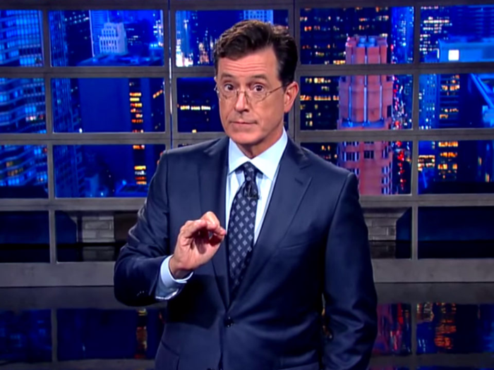 1. "The Late Show with Stephen Colbert" (CBS)
