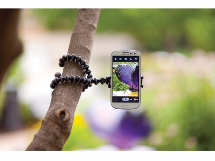 Take your photos up a notch with the GripTight GorillaPod Stand.