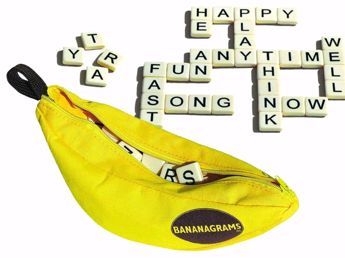 Do something different after dinner with Bananagrams.