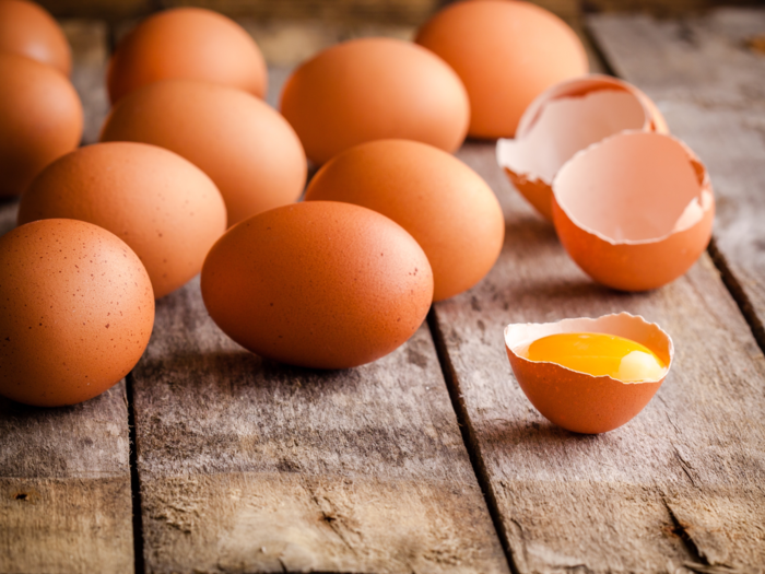 Eggs — unhealthy, thanks to cholesterol.