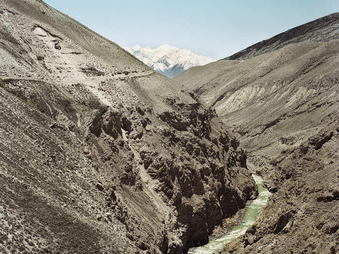 It feels different from any place I’ve ever been," Rasmussen says of the area. "The mountains are so intense and overwhelming.