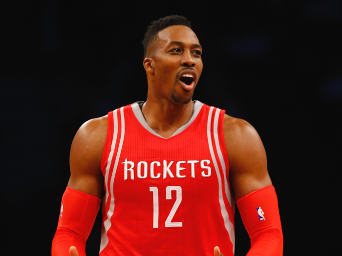 5. Dwight Howard, Houston Rockets — $22.4 million