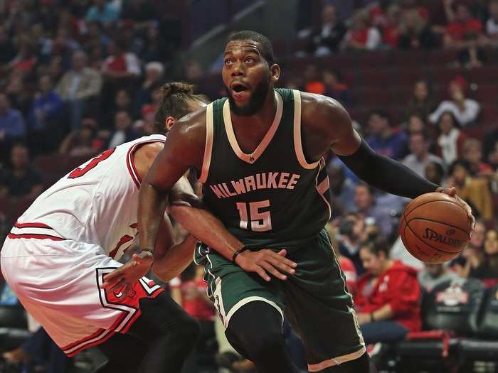 14t. Greg Monroe, Milwaukee Bucks — $16.4 million