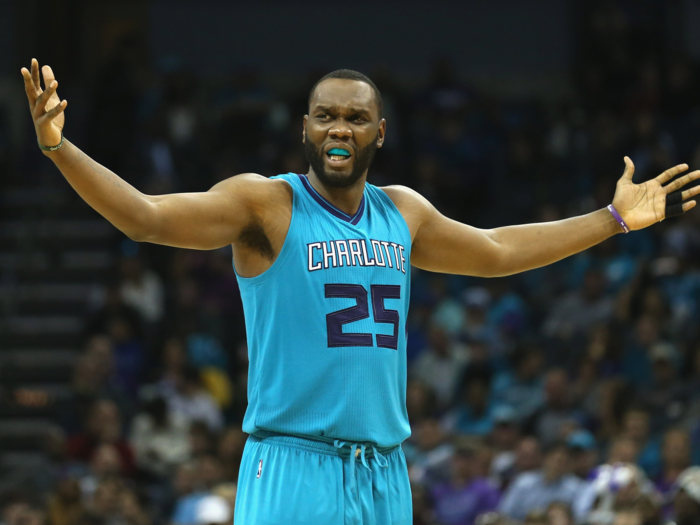 26t. Al Jefferson, Charlotte Hornets — $13.5 million