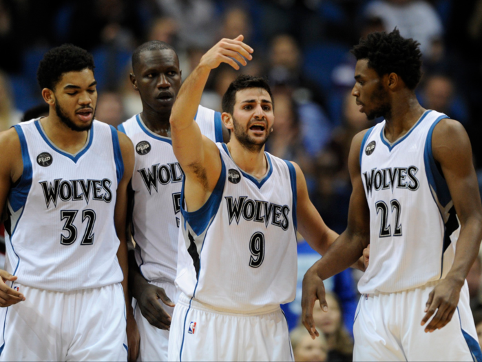 22. Minnesota Timberwolves