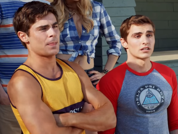 Franco had bit roles in comedies for years before really getting noticed in the 2014 hit "Neighbors."